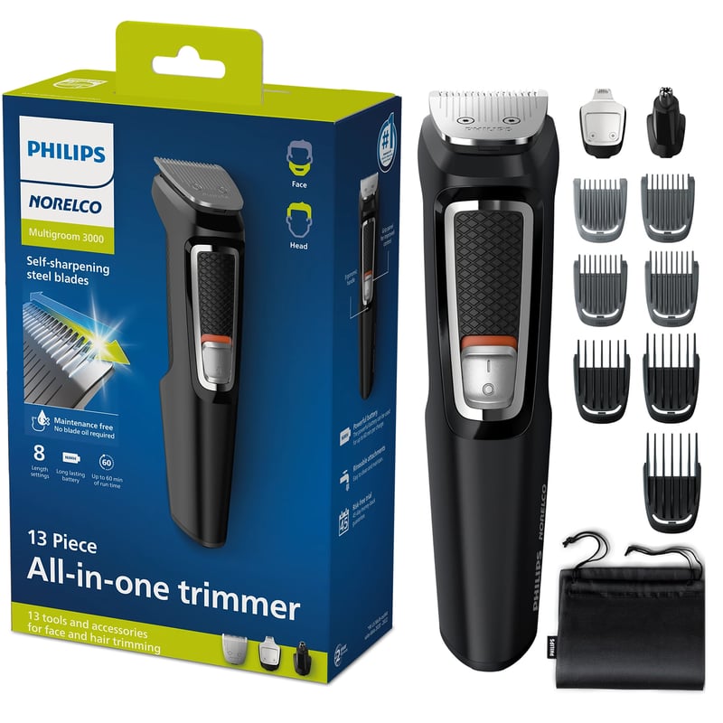 Maquina Cortadora Inalambrica Philips Cabello Barba Nariz Oreja 13 pzs PHILIPS falabella