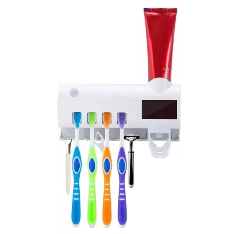 Porta Cepillos Dispensador De Pasta dental para baño GENERICO |  falabella.com