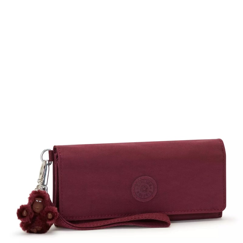 Billetera Kipling vinotinto Original