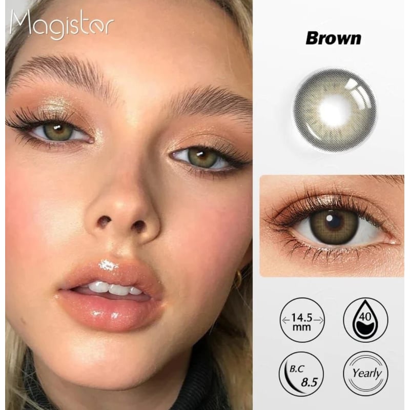 Lentes De Contacto Anuales Cosmeticos Sin Borde GENERICO falabella