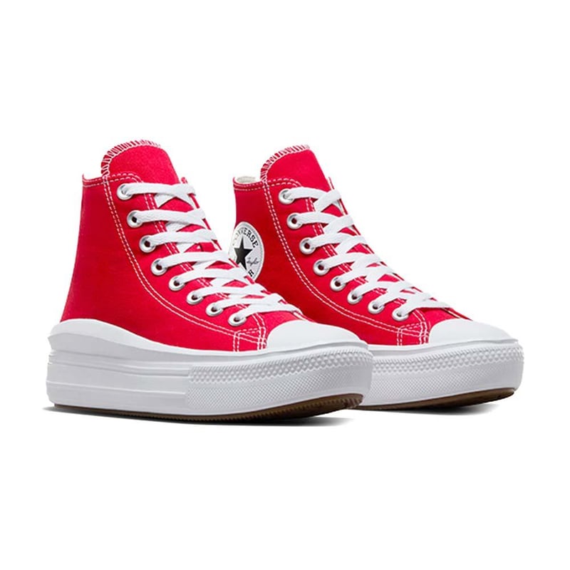 Converse bota roja mujer hotsell