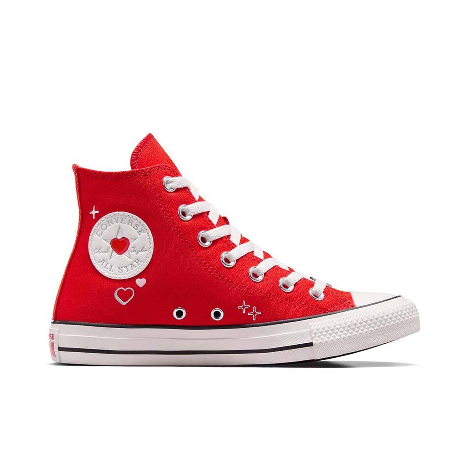 Tenis tipo converse rojos shop