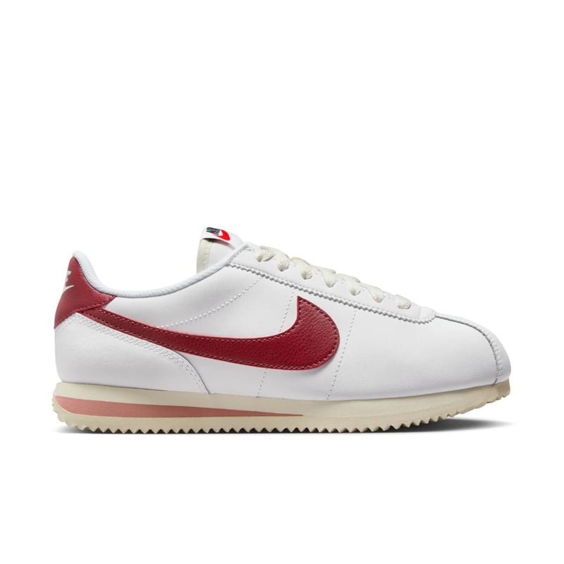 Tenis Nike Cortez Sportswear Mujer Blanco Rojo NIKE falabella