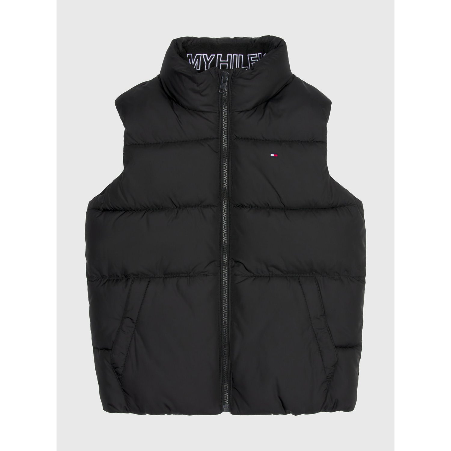 Chaleco Negro Essential Acolchado Para Nino Tommy Hilfiger TOMMY HILFIGER falabella