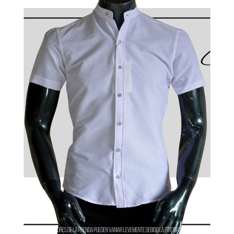 Camisas de botones para hombre manga corta on sale