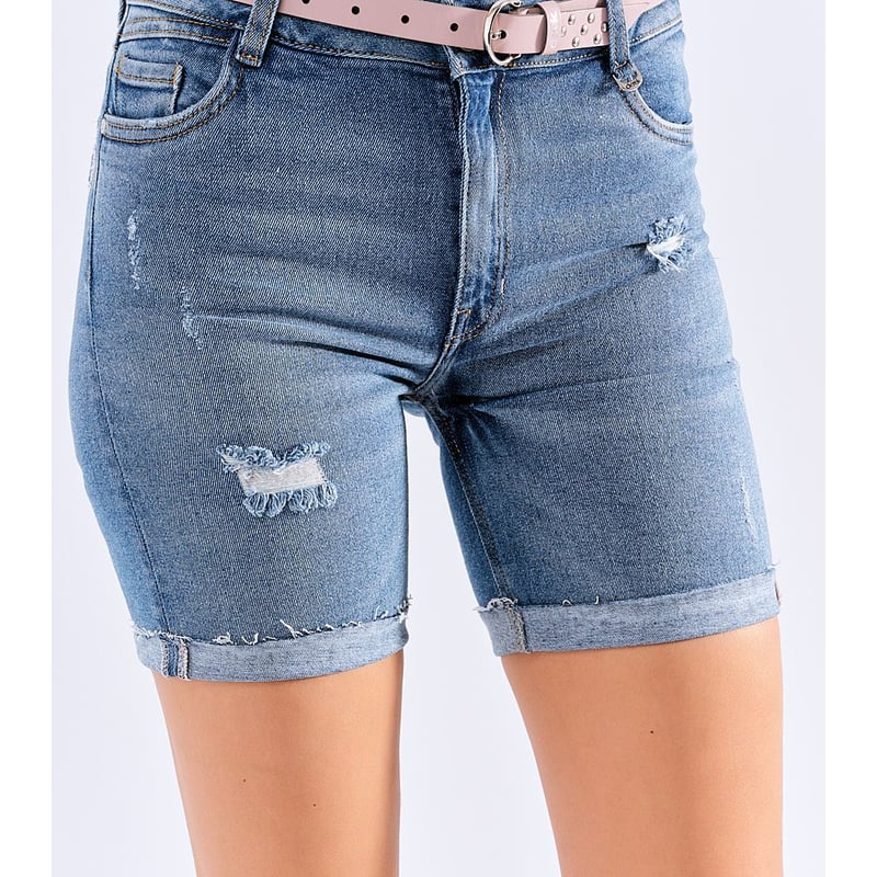 Short mujer largo hotsell