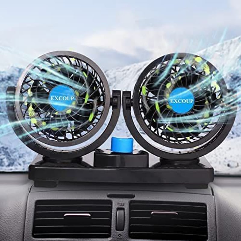 Ventilador Carro Coche Aire 360° 12v GENERICO | falabella.com