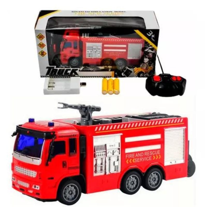 Carro de bomberos a control remoto on sale