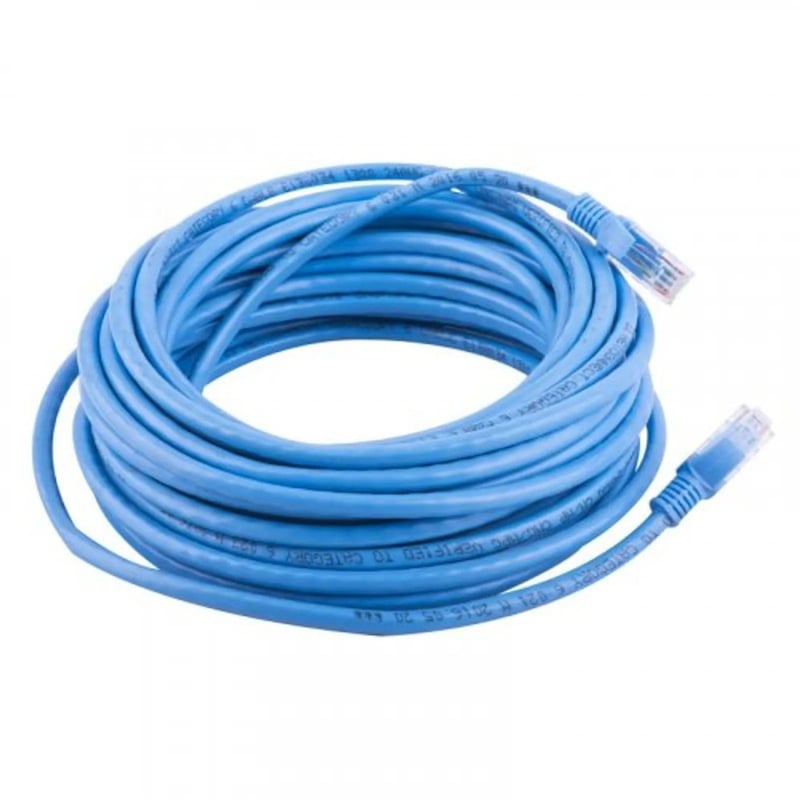 Cable Utp De Red Lan Cat 6e 10 Metros - Gran Calidad - Azul UNITEC ...