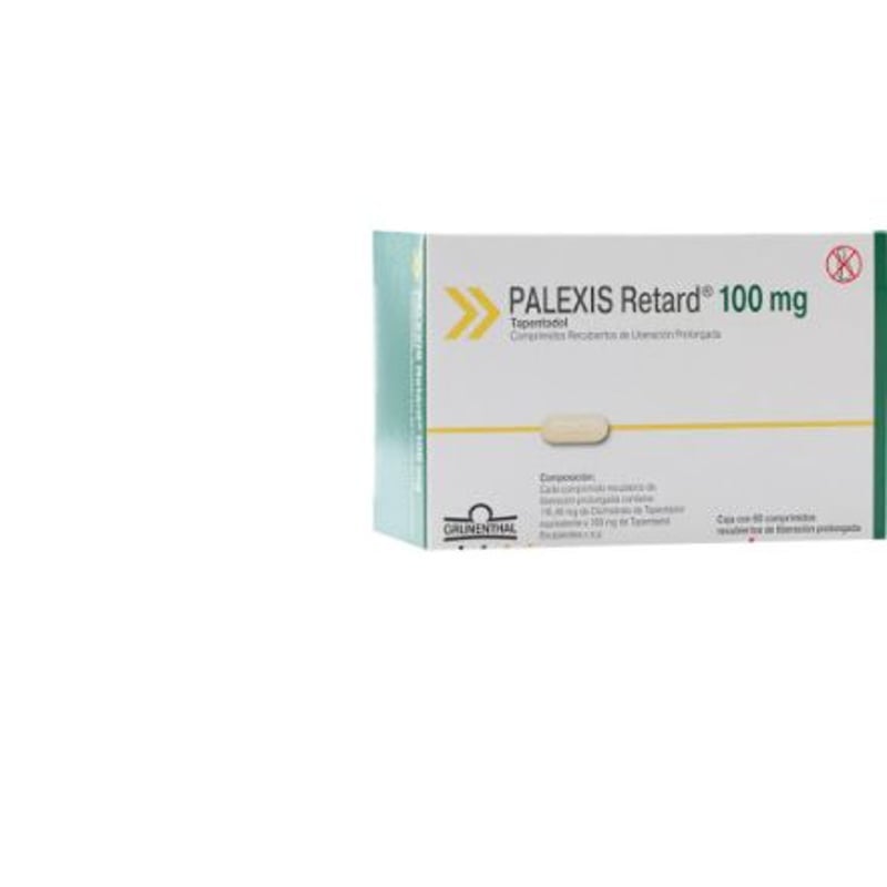 PHARMA - Palexis Retard 100 Mg por 60 Comprimidos Recubiertos.