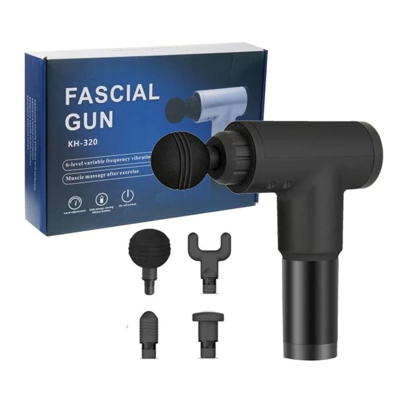Masajeador Muscular Pistola Masaje Terapeutico Inalambrico 6 Niv GENERICO falabella