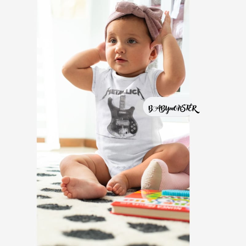 Ropa Para Bebe Body camiseta Rock Metallica Baby Monster BABY MONSTER falabella