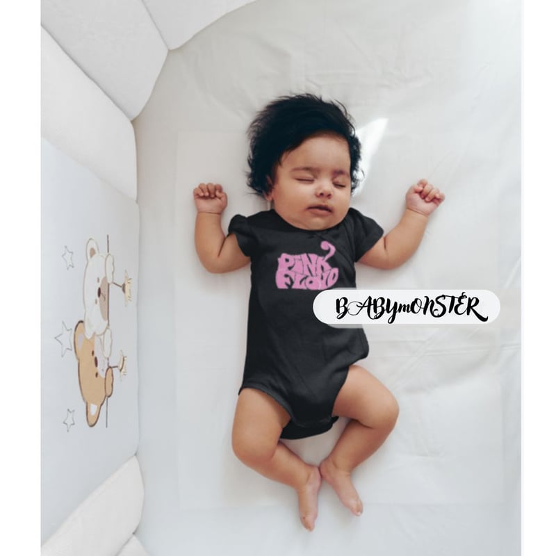 Ropa Bebe Body Bodie Rock Pink Floyd Negro BabyMonster BABY MONSTER falabella