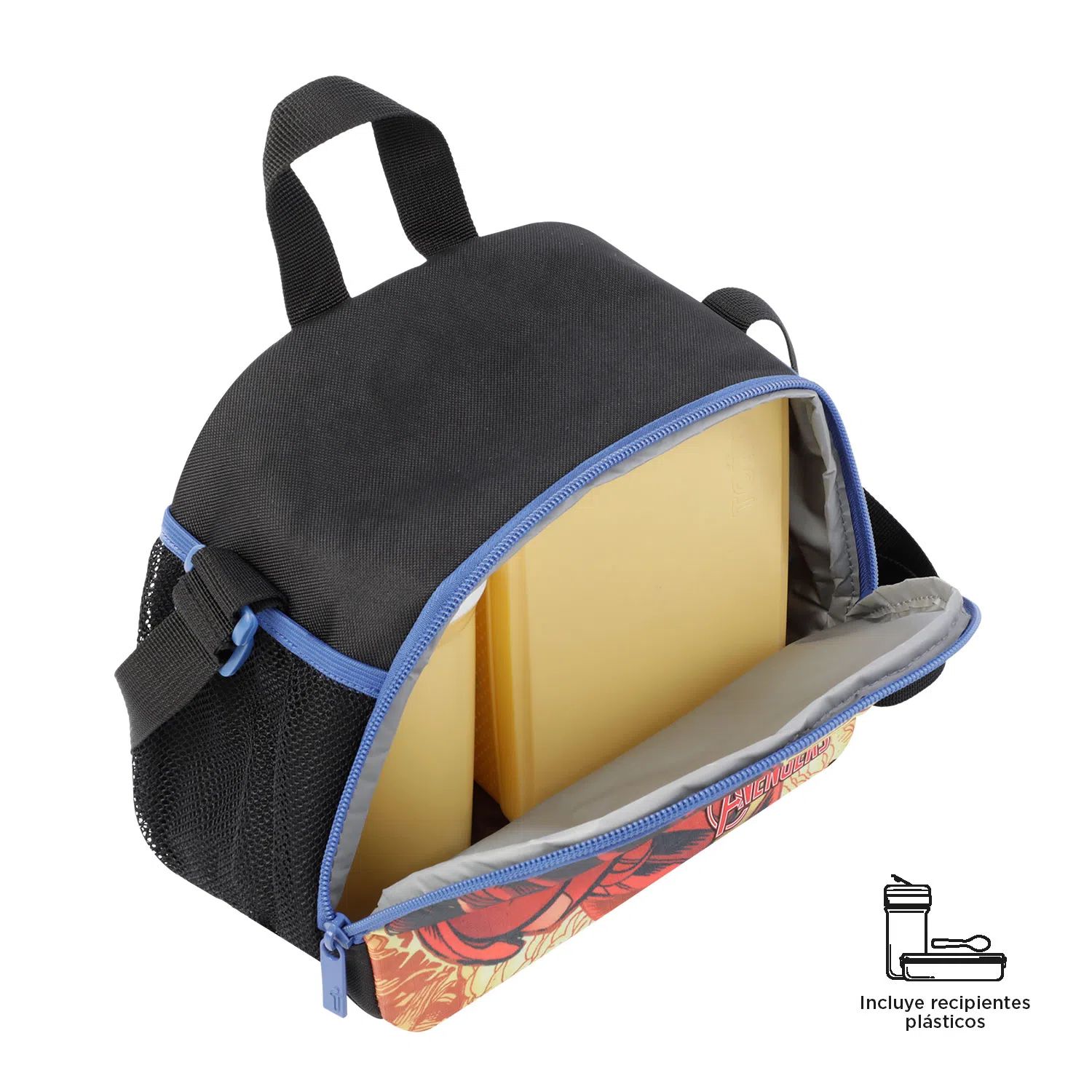Lonchera Ninos Totto Avengers Porta Comida Con Recipientes TOTTO falabella