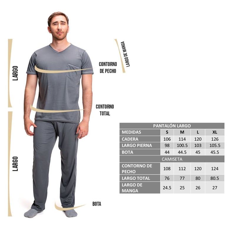 Pijamas talla s hombre hotsell