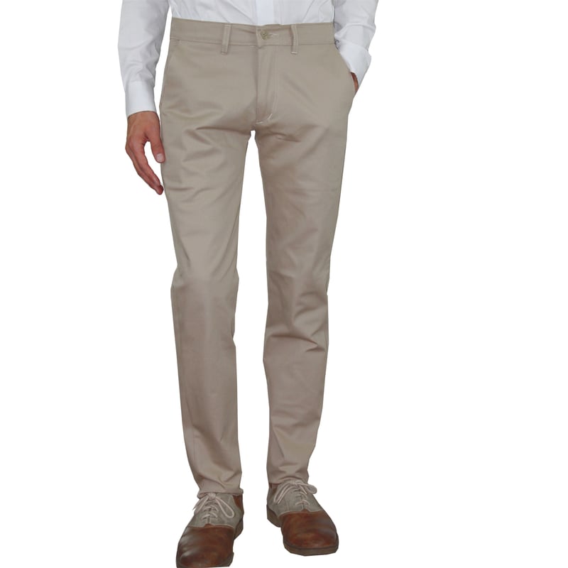 ARANZAZU - Pantalón slim casual dril elástico Aranzazu