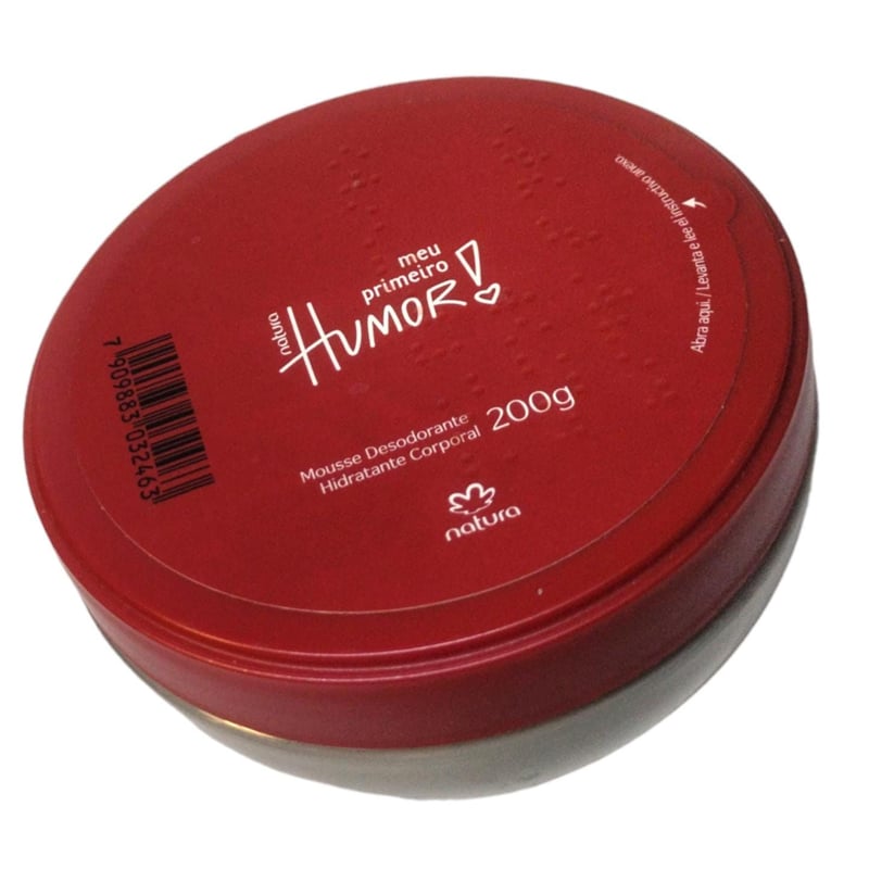 Crema Hidratante Corporal Mousse Humor® Meu Primeiro Natura NATURA ...