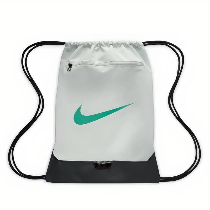 TULA O BOLSO DEPORTIVO NIKE BRASILIA 9.5 18L GRIS VERDE NIKE falabella