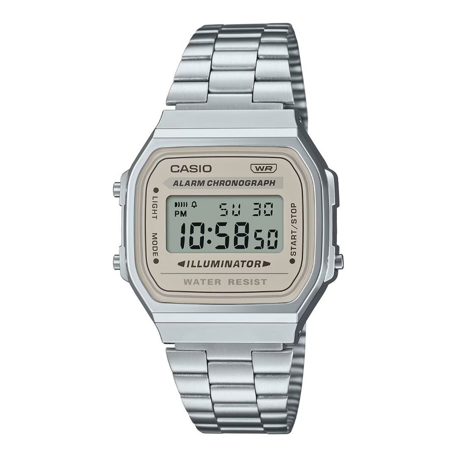 Reloj Casio Vintage A168WA 8A Acero Inoxidable CASIO falabella
