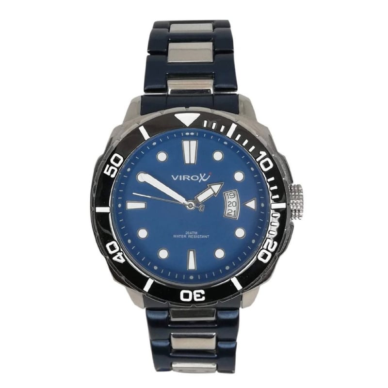 RELOJ VIROX DE ACERO HOMBRE AMARILLO CON INDICADORES LUMINISCENTES