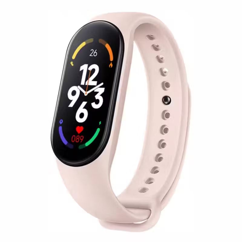 Reloj Smart Watch Band 7 Reloj Inteligente Banda Carga Magnetica Rosa GENERICO falabella