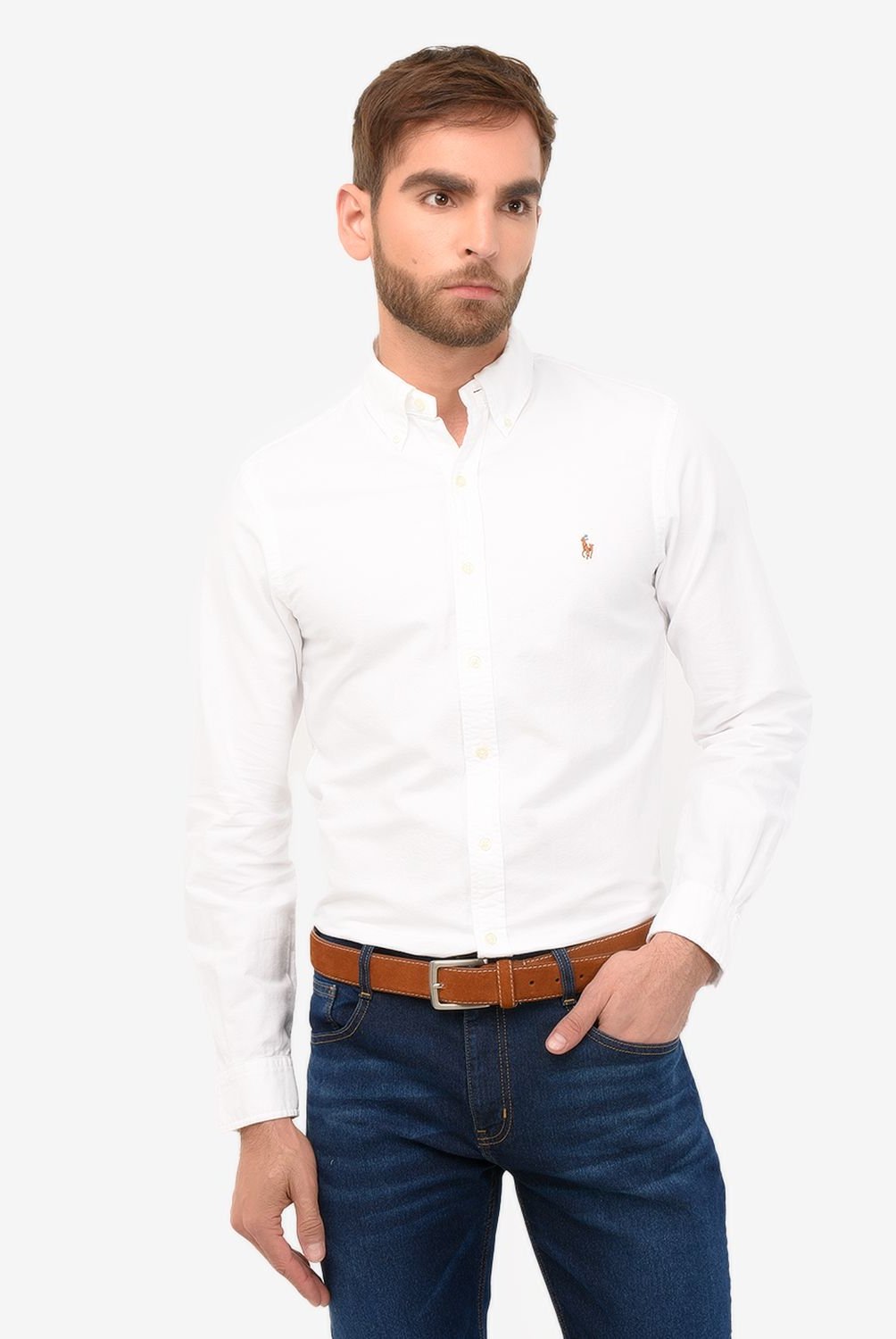 Camisa Hombre Manga larga Slim Polo Ralph Lauren RALPH LAUREN falabella