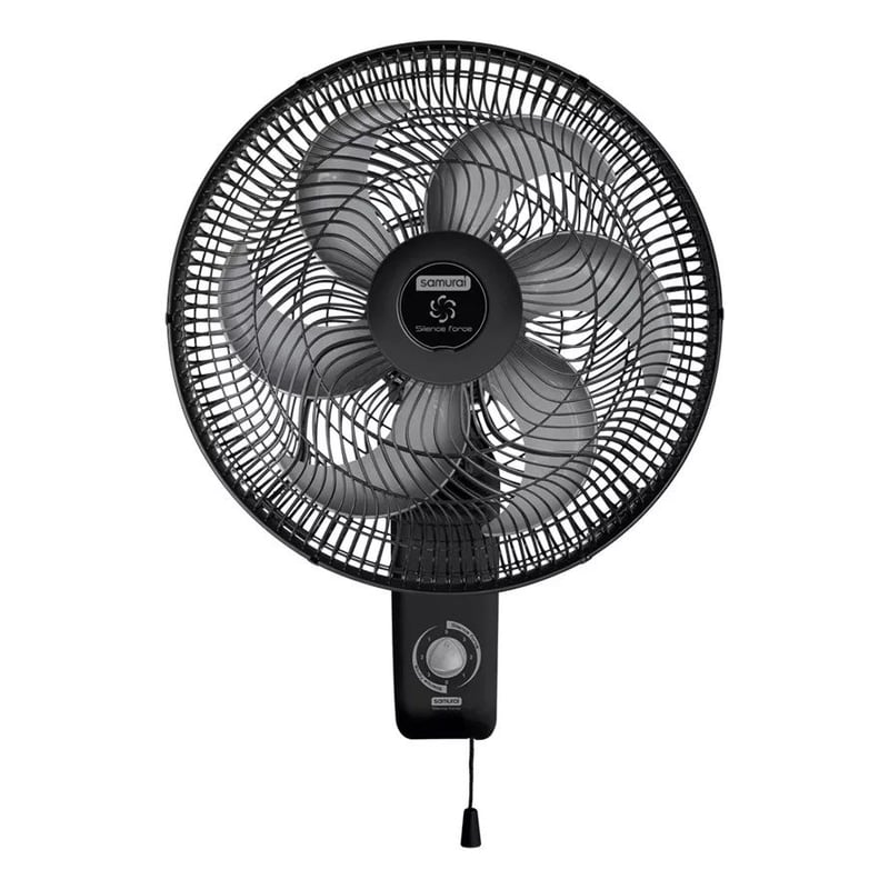 SAMURAI - Ventilador de Pared Samurai Silence Force Negro