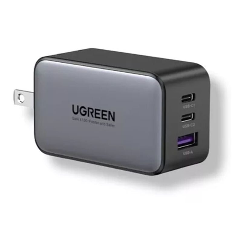 UGREEN - Cargador Ugreen 65w Pd Usb-cx3 Usb-a Carga Rápida Qc 4.0 3.0