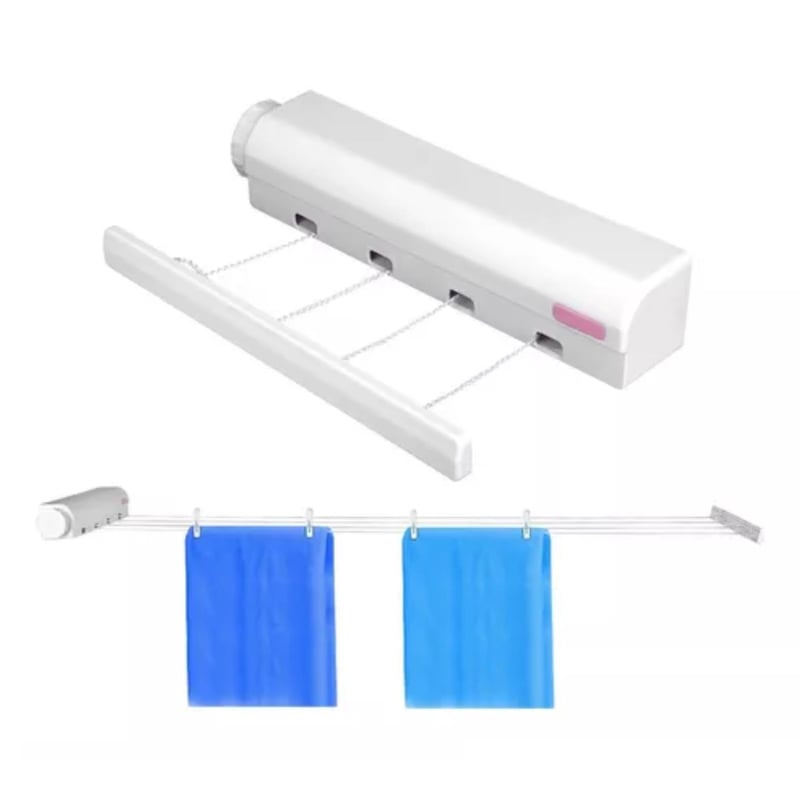 Tendedero retractil 4 cuerdas de pared GENERICO falabella