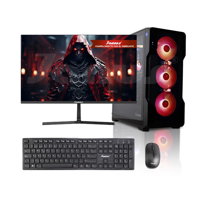 COMPUTADOR GAMER JANUS INTEL CORE I7 14700RAM 16GB RGBSSD 1TB M2FUENTE ...