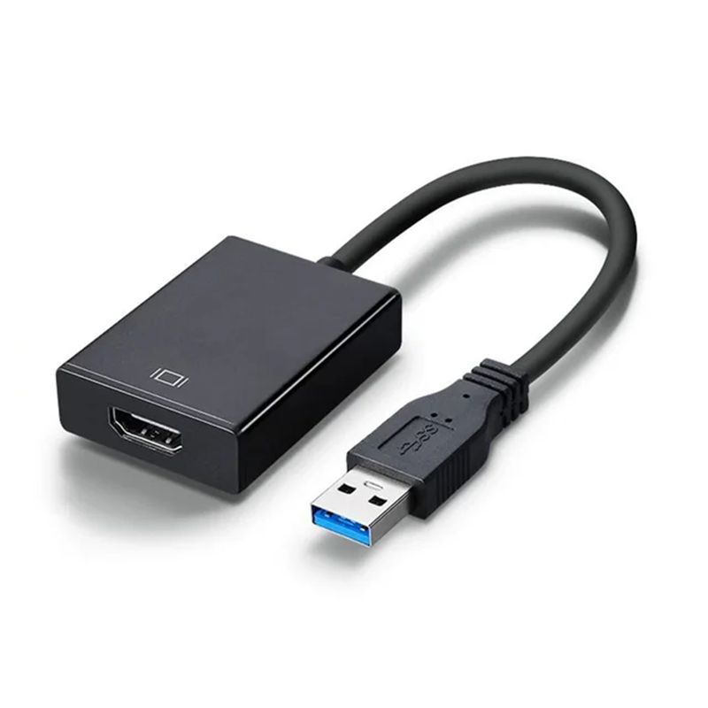 GENERICO - Adaptador Hdmi Usb 3.0 A Hdmi 1080p Extiende Duplica Imagen