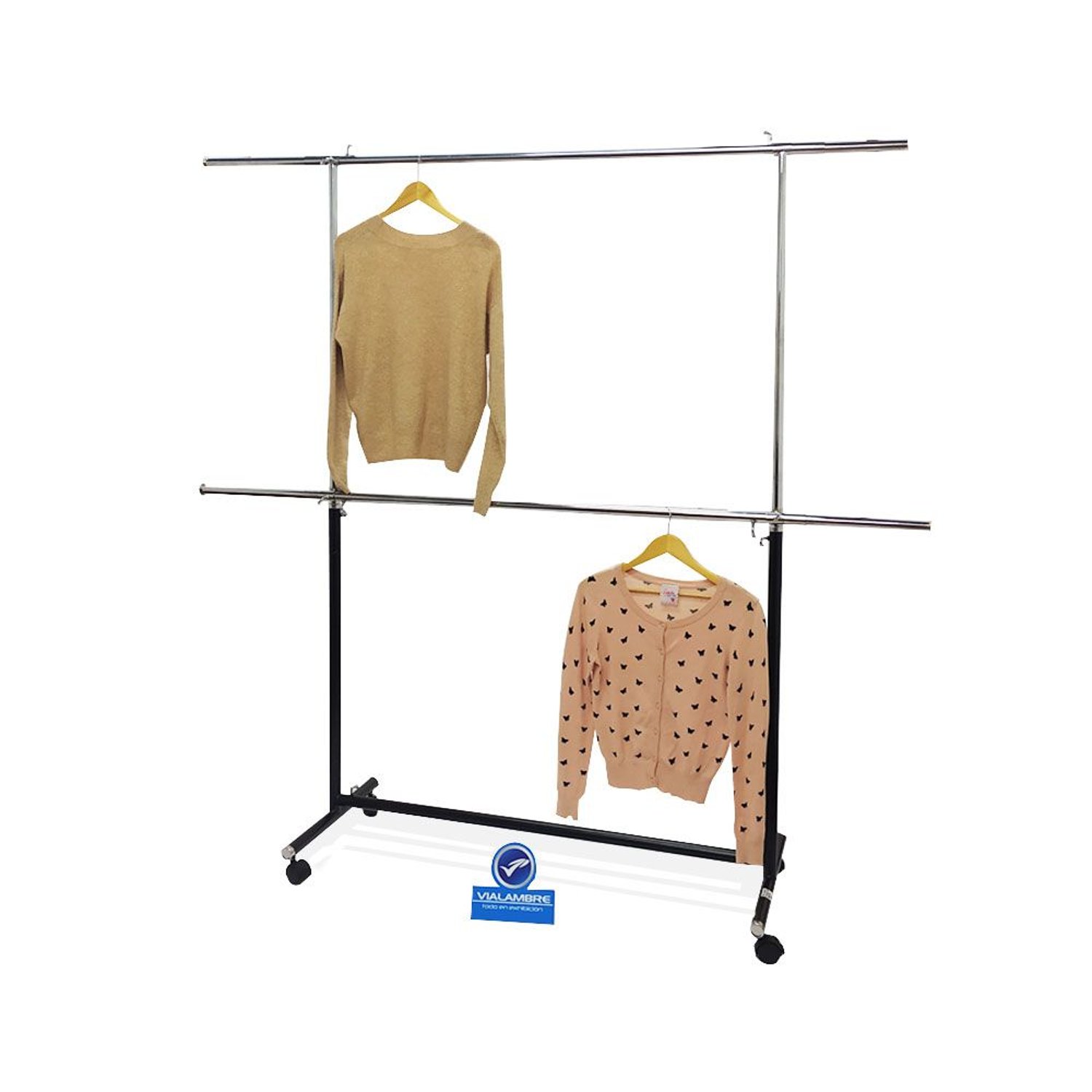 Exhibidor Burro Ropa Doble Ref 28125 GENERICO falabella