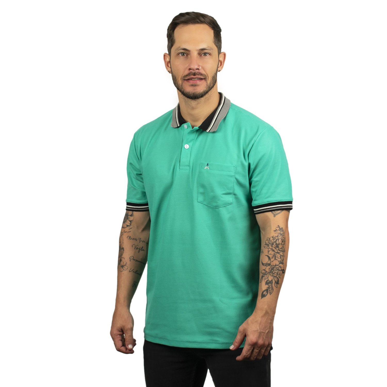 Camiseta Tipo Polo Para Hombre Hamer Con Bolsillo HAMER falabella