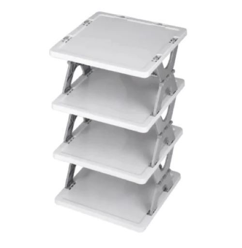 Organizador De Zapatos En Forma De Z - Estantería Multinivel Para Ahorrar Espacio, Tela Impermeable, Fácil De Limpiar