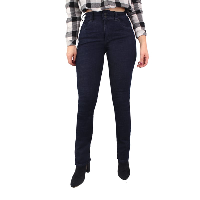 Jean Lee Marlin Slim Droit - Taille 25 W / L 31 - Indigo Foncé - Neuf Avec étiquettes - Femme