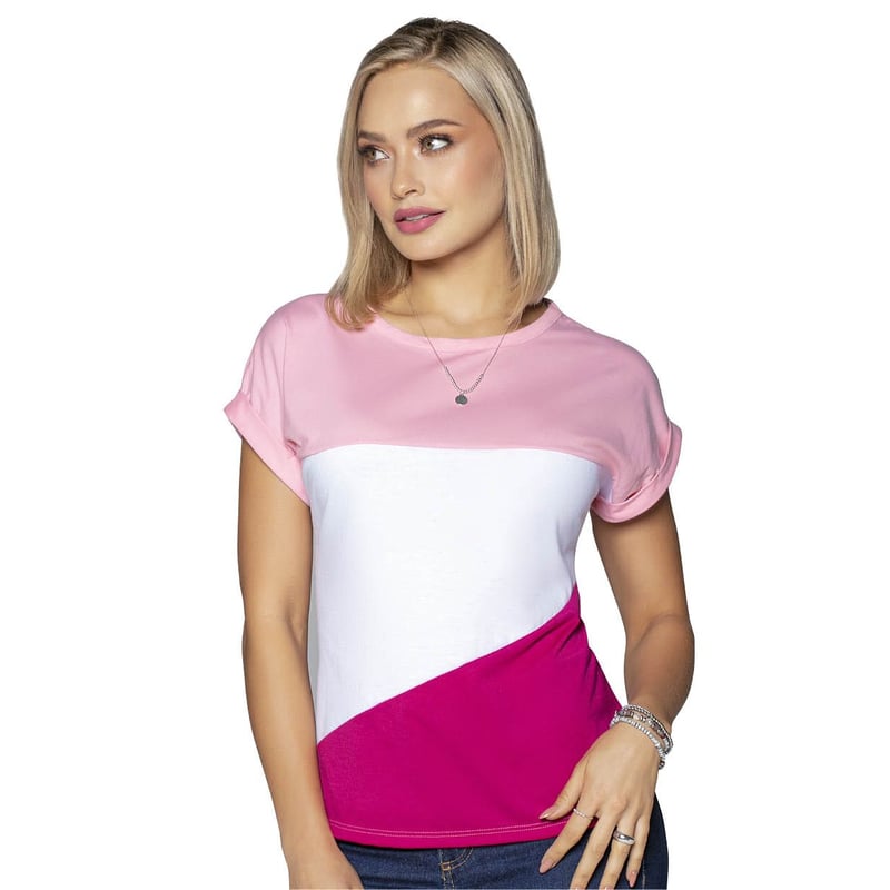 Camiseta multicolor mujer hotsell