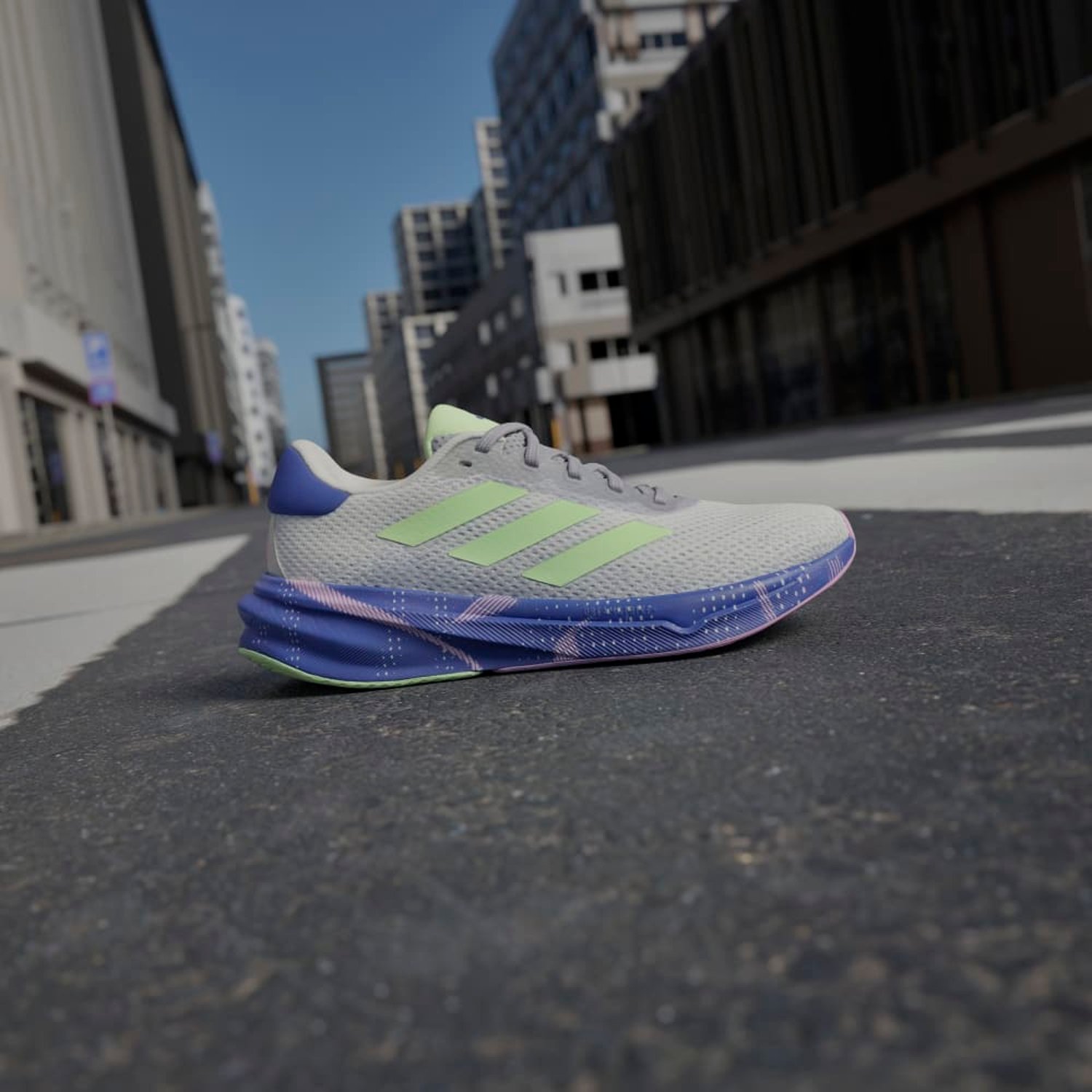 Tenis blancos para correr shop