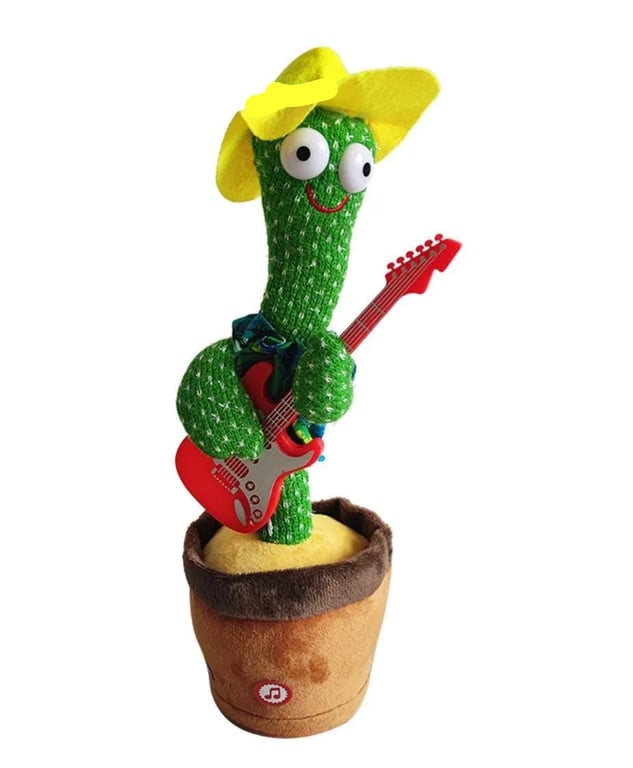 Juguete Cactus Bailarín Musical Imita y Baila GENERICO