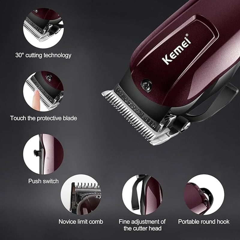 Kemei KM 2600 Maquina Peluqueria Cortapelos Profesional KEMEI falabella
