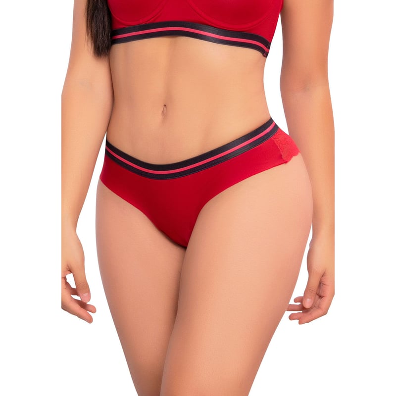 Cachetero Mujer Rojo FI 72989 FORMAS INTIMAS falabella