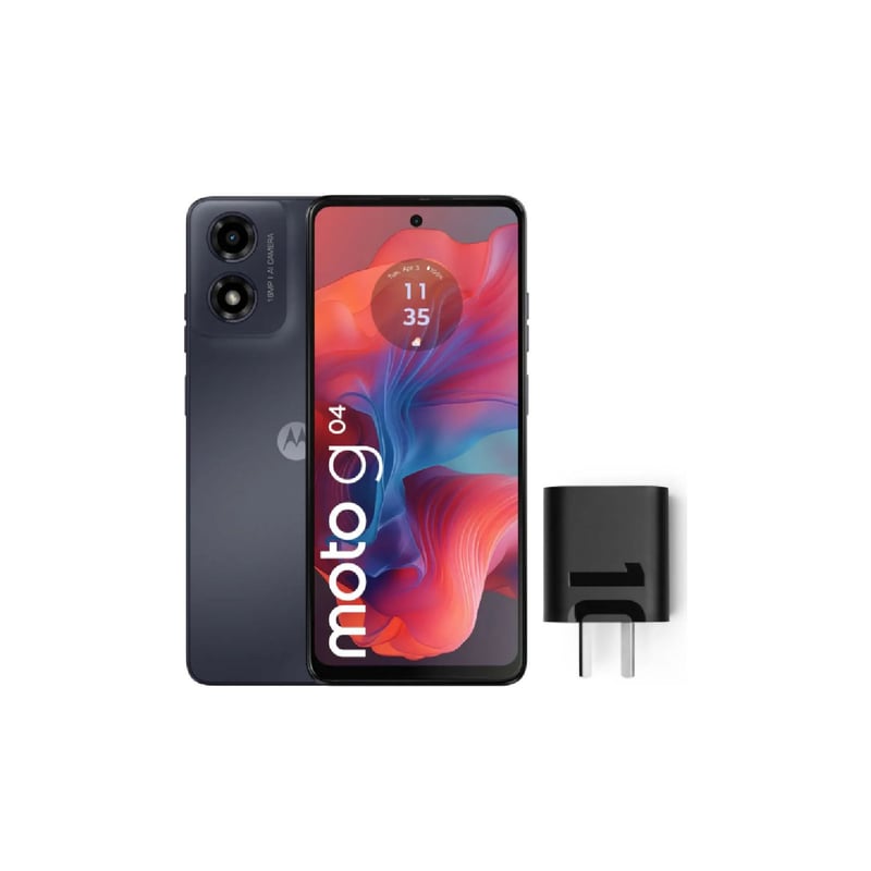 Motorola Moto G04 64BG 4RAM Negro Cosmo MOTOROLA | falabella.com