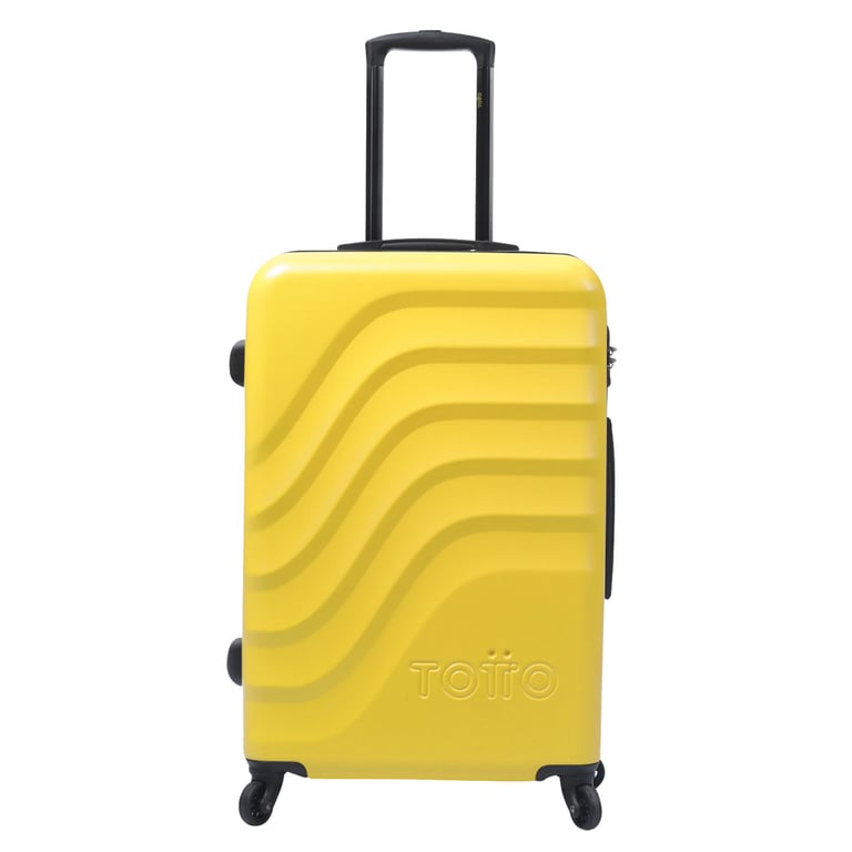Maleta Viaje Mediana 360 Bazy Amarilla TOTTO | falabella.com