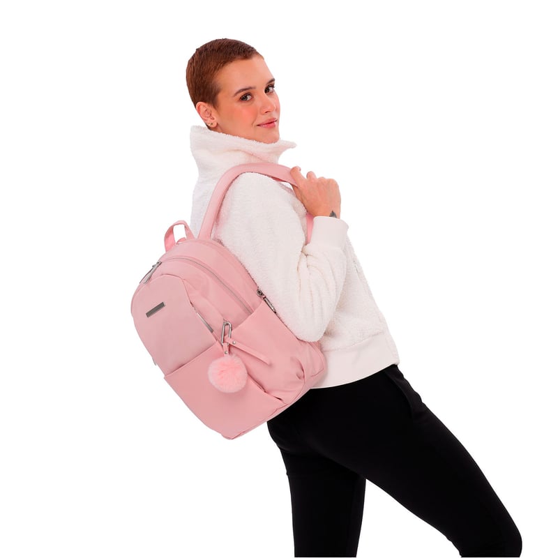 Morral Ejecutivo Totto Porta PC 14 Adelaide 1 2.0 Rosado Mujer M TOTTO falabella