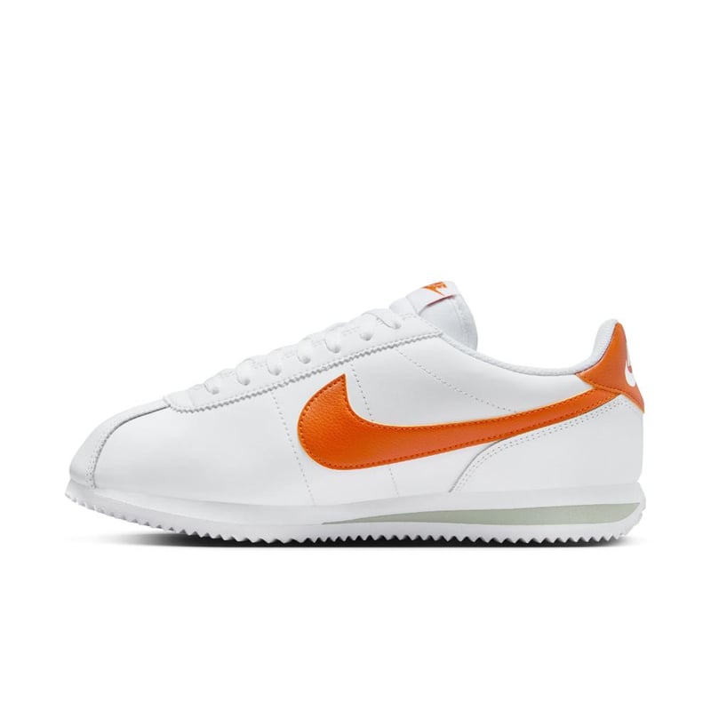 Nike cortez blancos con rojo best sale