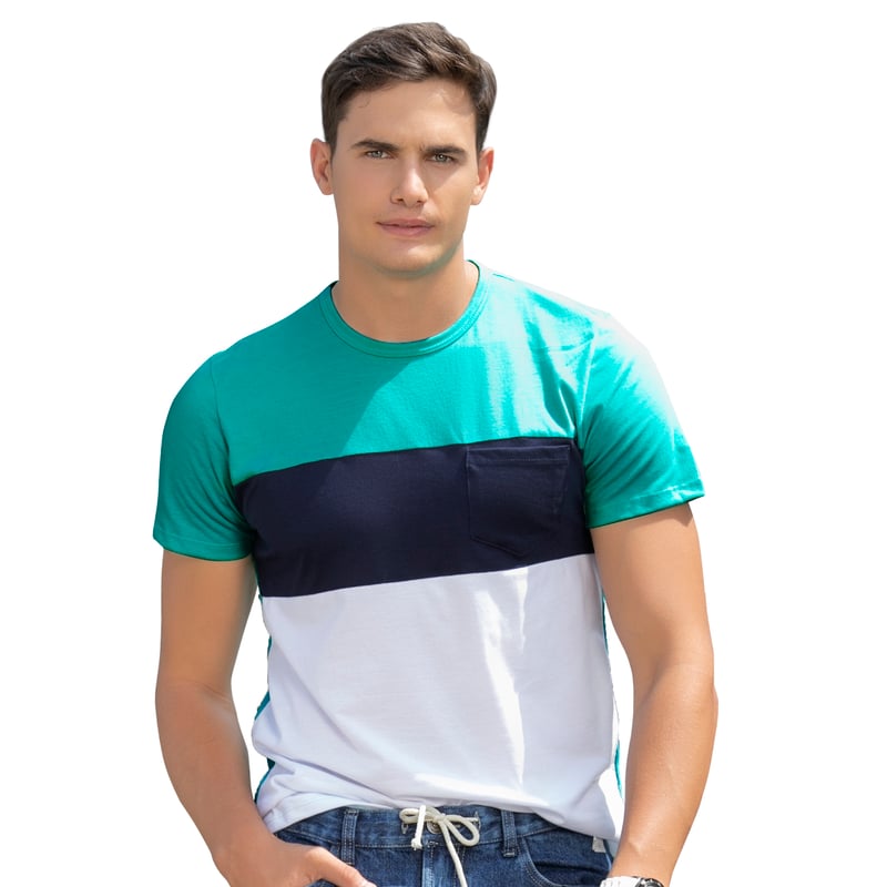 Camiseta Hombre Multicolor Mp 93500