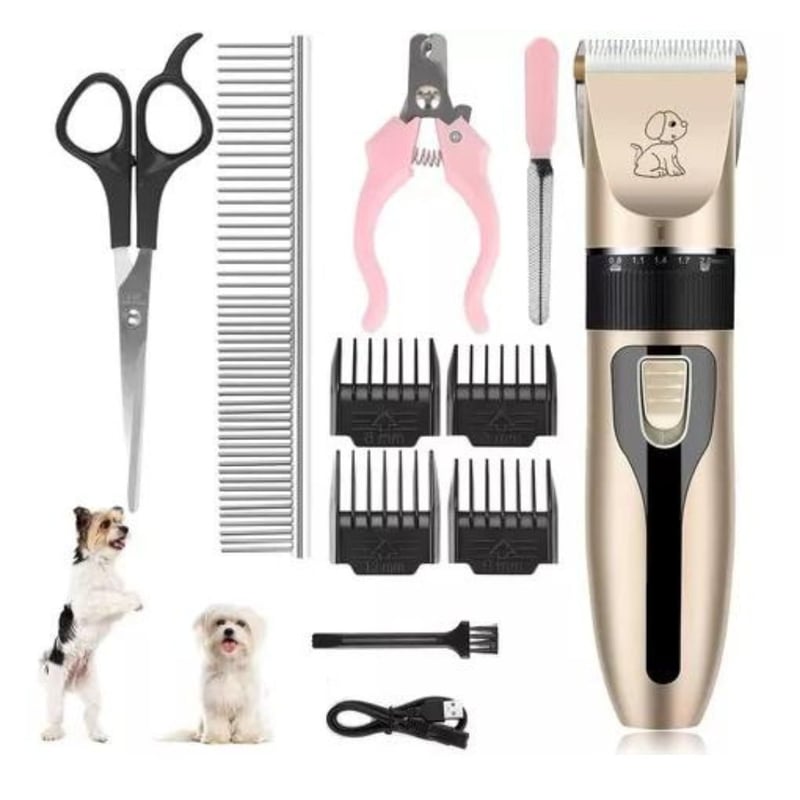 Maquina De Peluqueria Canina Kit Mascotas Inalambrica Full GENERICO falabella