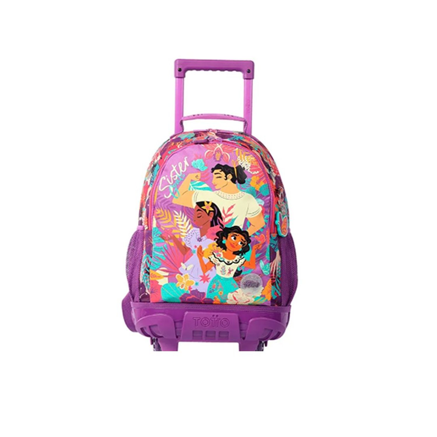 Bolsos totto para niñas con ruedas on sale