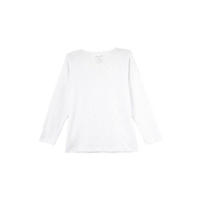 Camiseta termica blanca niña hotsell