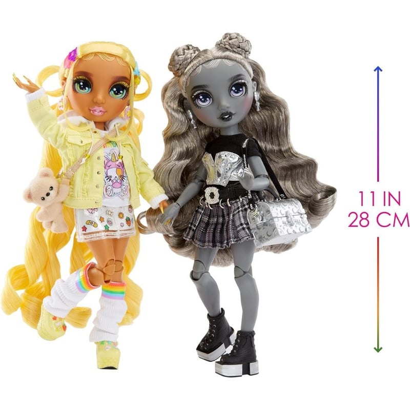 Munecas de Moda Rainbow High y Shadow High Luna y Sunny RAINBOW HIGH falabella