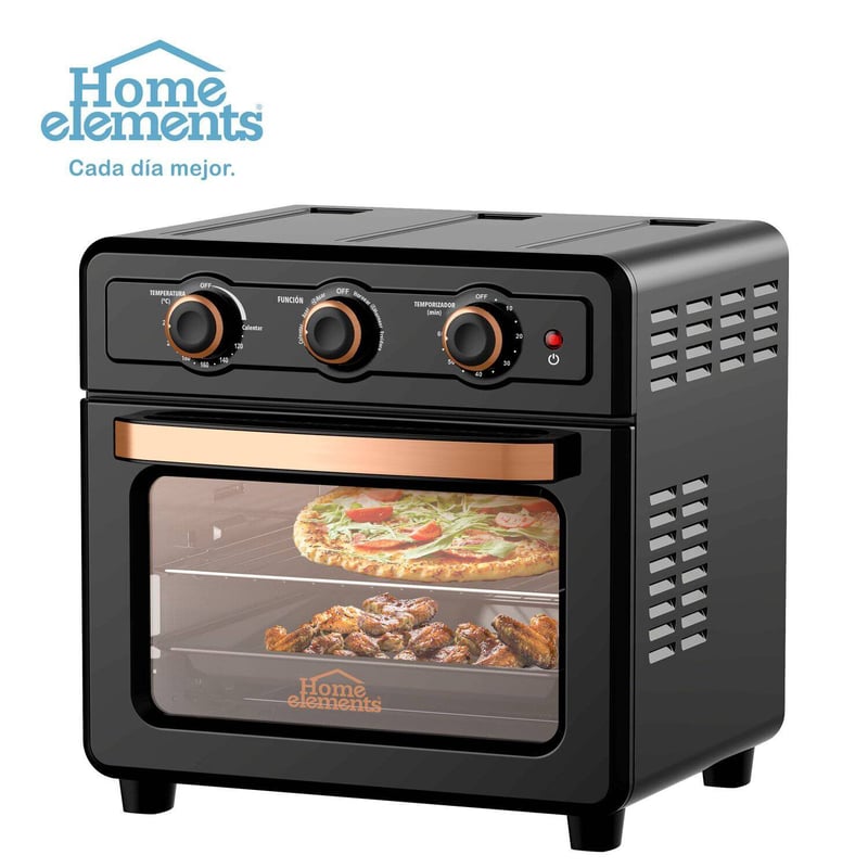 HOME ELEMENTS - Multi horno air fryer 21l marca home elements